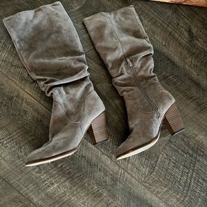 Merona Knee High Suede Boots